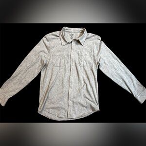 Men’s J Crew Slub Jersey Slim Untucked Sz Large